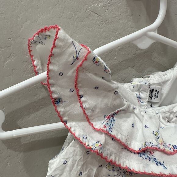 Janie and Jack Floral Butterfly Ruffle Dress - Picture 3 of 9